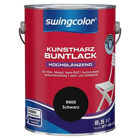 swingcolor  Buntlack Kunstharz für Außen