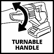 Einhell Professional Power X-Change 18V Sierra de sable de batería TE-AP 18/28 Li BL - Solo (18 V, Sin batería, Número de carreras marcha en vacío: 0 /min - 2.500 /min) | BAUHAUS