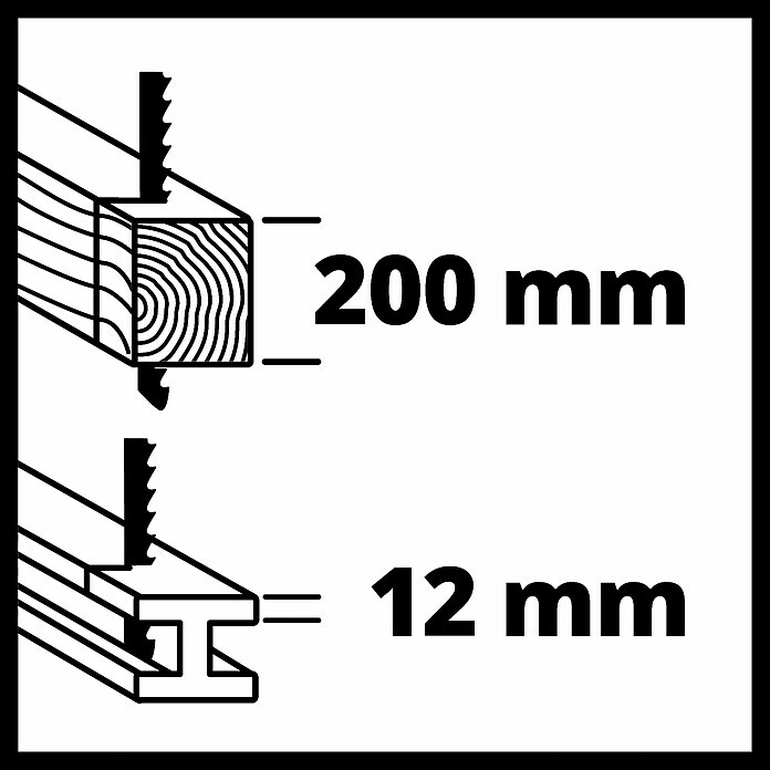 Einhell Professional Power X-Change 18V Sierra de sable de batería TE-AP 18/28 Li BL - Solo (18 V, Sin batería, Número de carreras marcha en vacío: 0 /min - 2.500 /min) | BAUHAUS