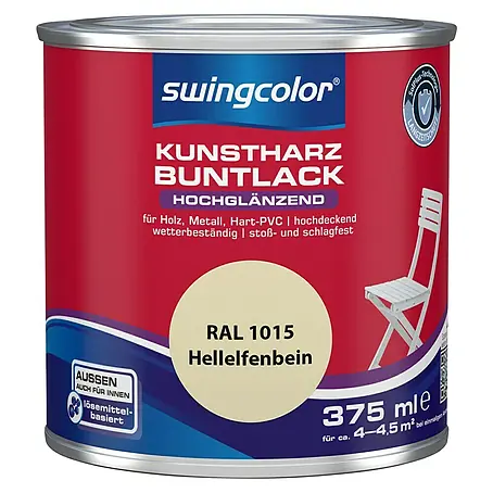 swingcolor  Buntlack Kunstharz für Außen