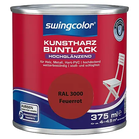 swingcolor  Buntlack Kunstharz für Außen