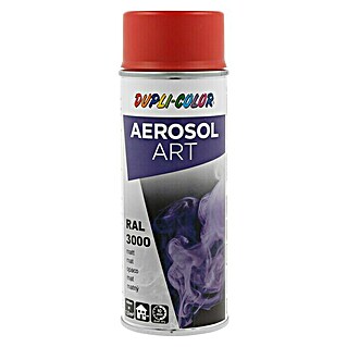 Dupli-Color Aerosol Art Sprühlack RAL 3000 (Feuerrot, 400 ml, Matt)