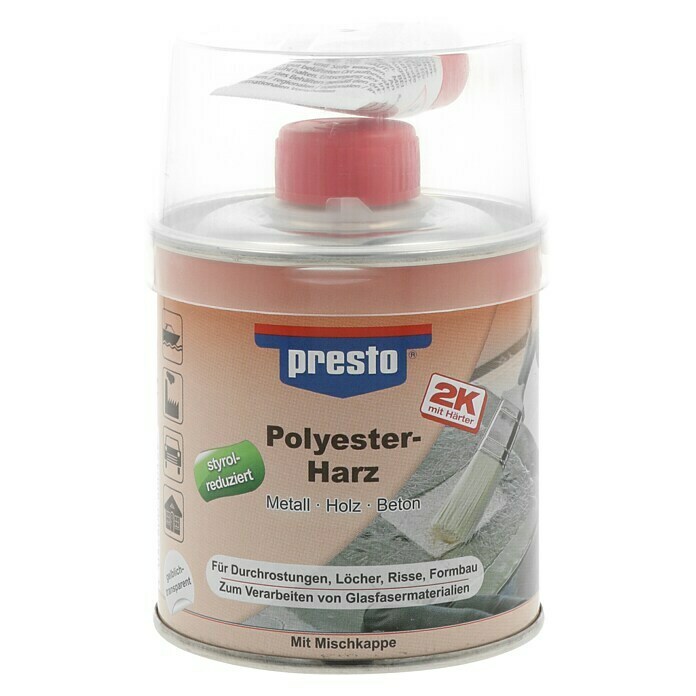 Presto Polyesterharz Special (250 g, Geeignet für: Beton)