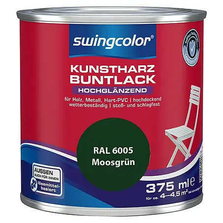 swingcolor  Buntlack Kunstharz für Außen