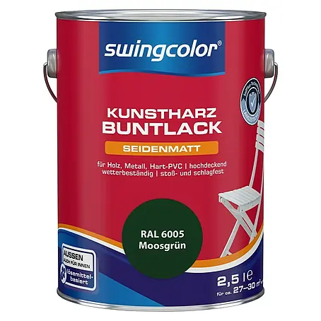 swingcolor  Buntlack Kunstharz für Außen