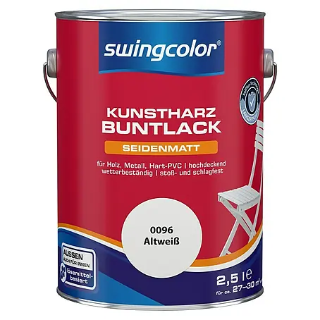 swingcolor  Buntlack Kunstharz für Außen