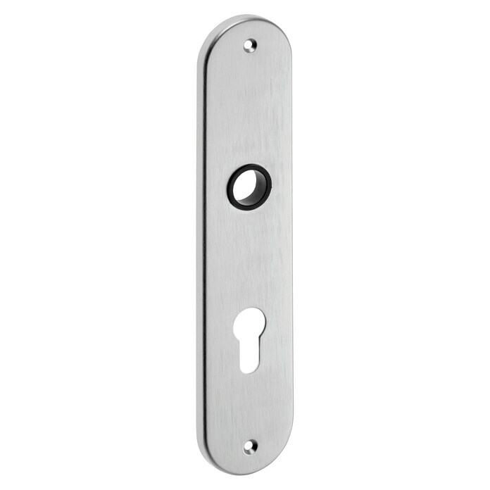 Portaferm Langschild ZT (Distanznorm: 72 mm, Profilzylinder PZ, Silber)