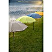 Sunfun Strandschirm (Durchmesser: 180 cm, Grün)