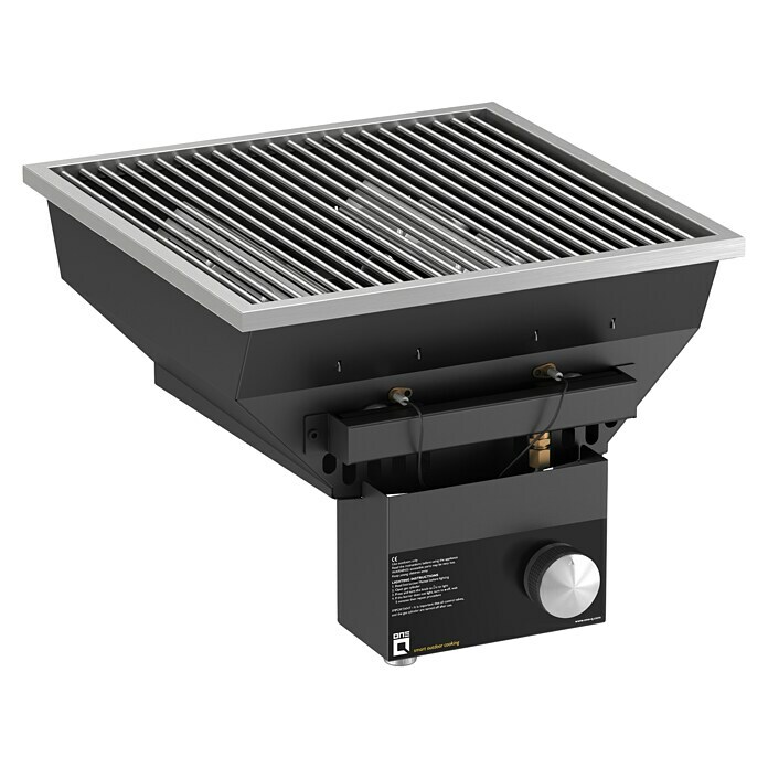 oneQ Gasgrill Flame (Grillfläche (B x T): 40 x 40 cm, 8 kW, Anzahl Brenner: 2) | BAUHAUS