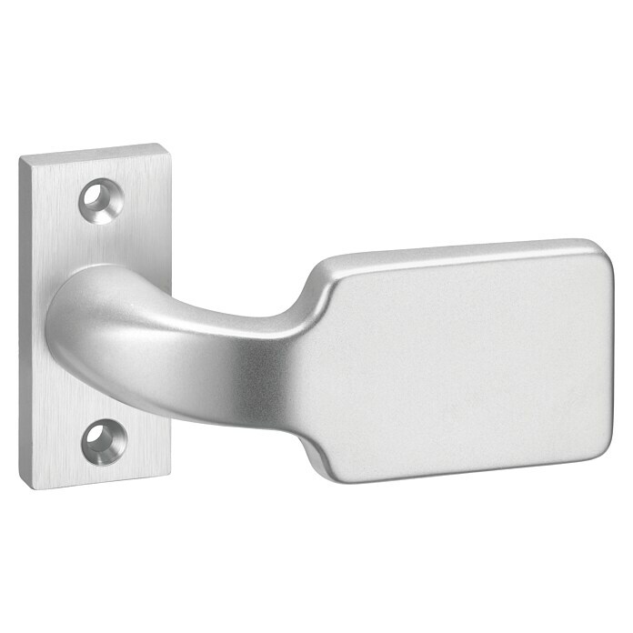 Portaferm Knopfkurzschild (Silber, Eloxiert)