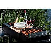 oneQ Grillaufsatz für Grillspieße (Edelstahl, Passend für: oneQ Holzkohlegrill Glow / oneQ Gasgrill Flame) | BAUHAUS