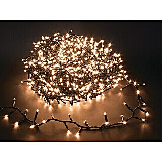 Light Creations LED-Lichterkette Shimmerlight (Außen, 34 m, 1.500-flammig, Bernstein, Netzbetrieben)