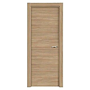 Solid Elements Pack puerta de interior Roble Urban con manilla R-707 S (82,5 x 203 cm, Izquierda, Roble claro, Macizo)