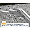 EcoStar Gerätehaus Trend-P Typ 2 (Außenbreite inkl. Dachüberstand: 247,9 cm, Außentiefe inkl. Dachüberstand: 283,4 cm, Grau, Einzeltür) | BAUHAUS