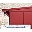 EcoStar Kaminholzregal Elegant-V Typ 1 (Metall, Purpurrot) | BAUHAUS