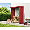 EcoStar Kaminholzregal Elegant-V Typ 1 (Metall, Purpurrot) | BAUHAUS