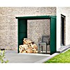 EcoStar Kaminholzregal Trend-V Typ 2 (Metall, Moosgrün) | BAUHAUS