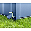 EcoStar Regenfallrohr-Set (Passend für: EcoStar Gerätehäuser, Taubenblau) | BAUHAUS