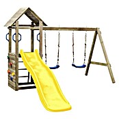 Swing King Kinderspielturm Maria (L x B x H: 295 x 160 x 210 cm, Holz/ Gelb) | BAUHAUS