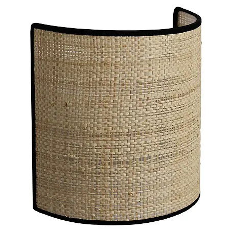 Idp Lampshades Fine negra Aplique de pared