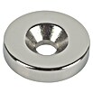 Fix-o-moll Magnet Neodym mit Senkbohrung (Rund, Durchmesser: 18 mm) | BAUHAUS