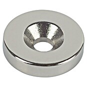 Häfele Magnetscheibe Magnet rund zum Kleben aus Stahl verzinkt 10x1.4mm