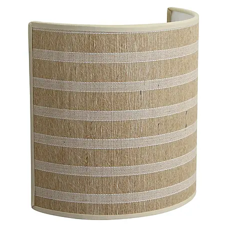 Idp Lampshades Franjas yute Pantalla de lámpara