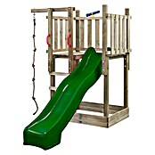 Swing King Kinderspielturm Mario (L x B x H: 131 x 250 x 209 cm, Holz/ Grün) | BAUHAUS