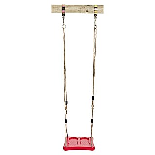 Swing King Fußschaukel (B x L: 35 x 35 cm, Kunststoff, Rot)