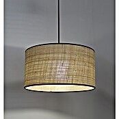 Idp Lampshades Fine negra Lámpara colgante redonda (40 W, Ø x Al: 38 x 20 cm, Crema/Negro, E27) | BAUHAUS
