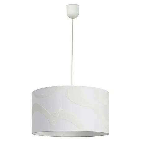 Idp Lampshades Fibra ondas Lámpara colgante redonda