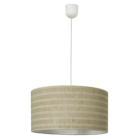 Idp Lampshades Franjas yute Lámpara colgante redonda