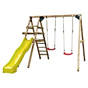 Swing King Kinderspielturm Celina (L x B x H: 330 x 280 x 245 cm, Holz/ Gelb) | BAUHAUS