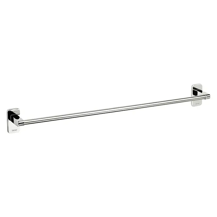Tatay Slim Toallero de barra - Ancho: 60 cm, Cromo - Un toallero cromado brillante de TATAY, perfecto para cualquier baño. El toallero ofrece una funcionalidad elegante con elegancia y solidez.