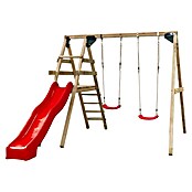 Swing King Kinderspielturm Celina (L x B x H: 330 x 280 x 245 cm, Holz/ Rot) | BAUHAUS