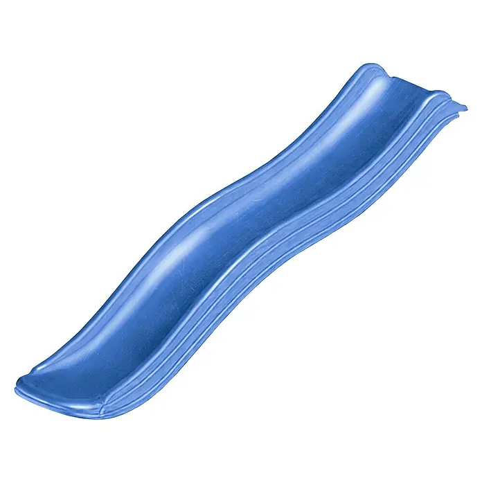Swing King Rutsche - B x L: 40 x 175 cm, Blau - Blaue Kinderrutsche für den Garten oder den Spielplatz. Ideal für stundenlangen Spielspaß im Freien.
