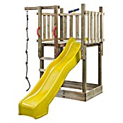 Swing King Kinderspielturm Mario (L x B x H: 131 x 250 x 209 cm, Holz/ Gelb) | BAUHAUS