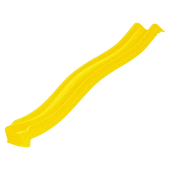 Swing King Rutsche - B x L: 47 x 265 cm, Gelb - Gelbe Rutsche für Kinder zum Spielen im Freien. Ideal für Spielplätze und Gärten, um Kindern Freude zu bereiten.