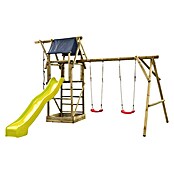 Swing King Kinderspielturm Niels (L x B x H: 500 x 380 x 290 cm, Holz/ Gelb) | BAUHAUS