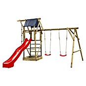 Swing King Kinderspielturm Niels (L x B x H: 500 x 380 x 290 cm, Holz/ Rot) | BAUHAUS