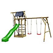 Swing King Kinderspielturm Niels (L x B x H: 500 x 380 x 290 cm, Holz/ Apfelgrün) | BAUHAUS