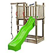 Swing King Kinderspielturm Mario (L x B x H: 131 x 250 x 209 cm, Holz/ Apfelgrün) | BAUHAUS