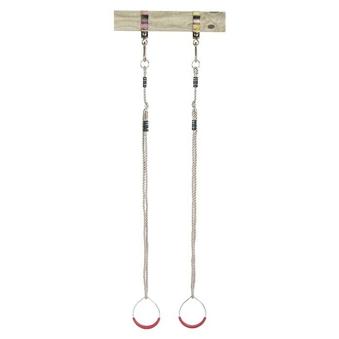 Swing King Turnring-Set (185 cm, Metall/ Rot) | BAUHAUS