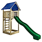 Swing King Kinderspielturm Lisa (L x B x H: 121 x 350 x 297 cm, Holz/ Grün) | BAUHAUS