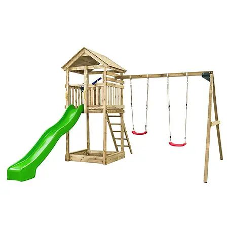 Swing King  Kinderspielturm Daan