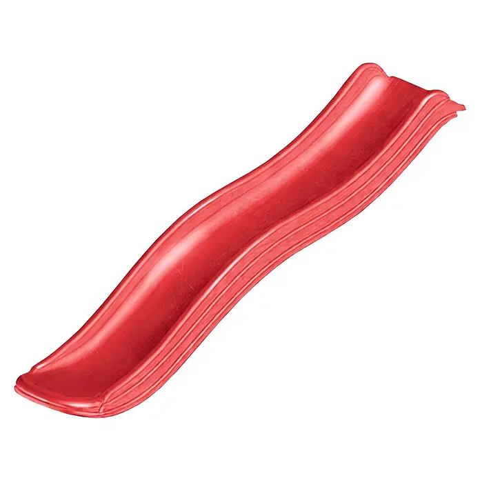 Swing King Rutsche - B x L: 40 x 175 cm, Rot - Rote Kinderrutsche für Spielplätze. Die Rutsche ist aus robustem Kunststoff gefertigt und bietet stundenlangen Spaß im Freien.