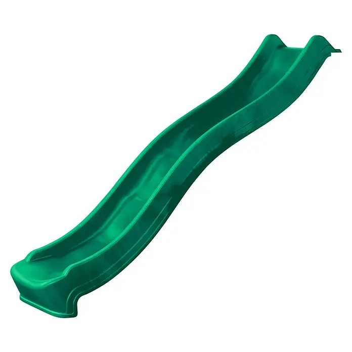 Swing King Rutsche - B x L: 47 x 220 cm, Grün - Grüne Rutsche für Kinder zum Spielen im Freien, ideal für Spielplätze und Gärten. Perfekt für aktive Unterhaltung.