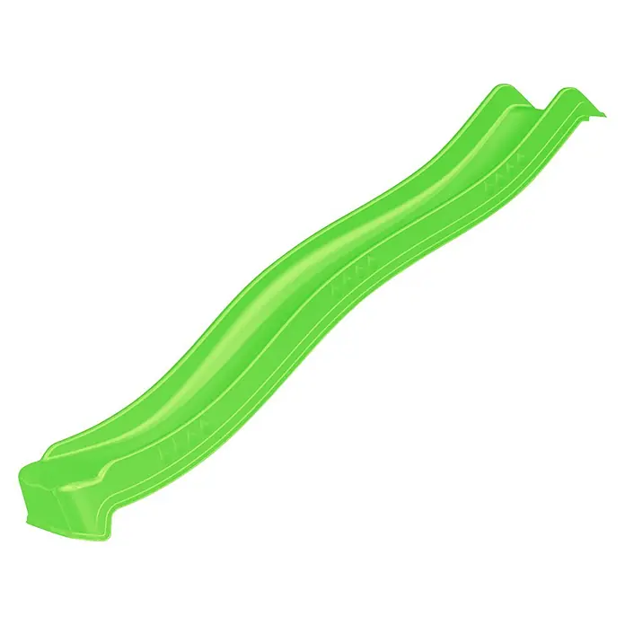 Swing King Rutsche - B x L: 47 x 265 cm, Apfelgrün - Grüne Kinderrutsche für den Garten oder Spielplatz, robust und langlebig. Perfekt für stundenlangen Spielspaß im Freien.