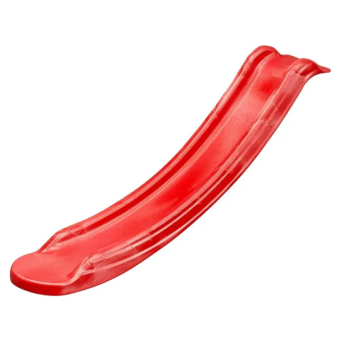 Swing King Rutsche - B x L: 40 x 120 cm, Rot - Rote Kinderrutsche aus Kunststoff, ideal für den Garten oder Spielplatz. Ein lustiger Aktivitätsartikel für Kinder zum Spielen und Bewegen.