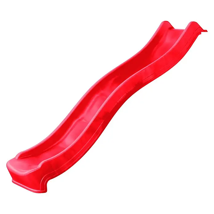 Swing King Rutsche - B x L: 47 x 220 cm, Rot - Rote Kinderrutsche für Spielplätze und Gärten. Ideal zum Spielen und Spaß haben im Freien.
